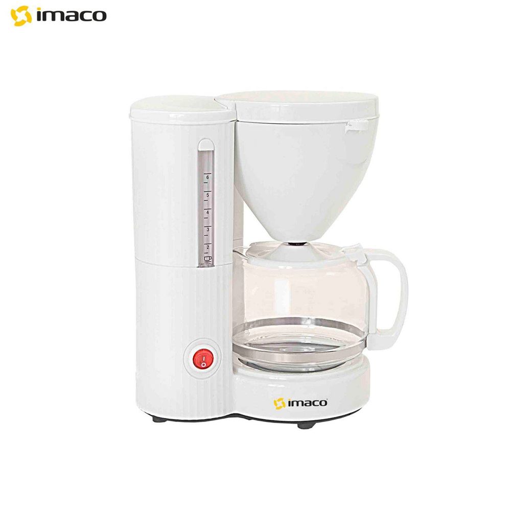 Cafetera Electrica Imaco 6 tazas- Blanco - Promart