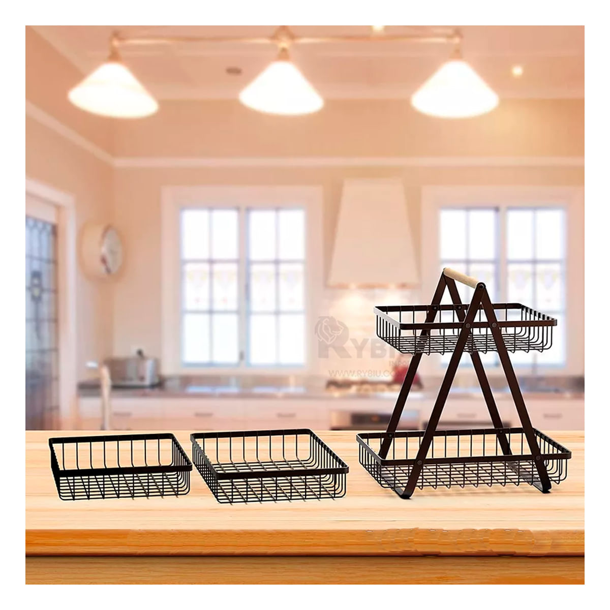 Frutero, Cesta de Pan de para Decoración 2N