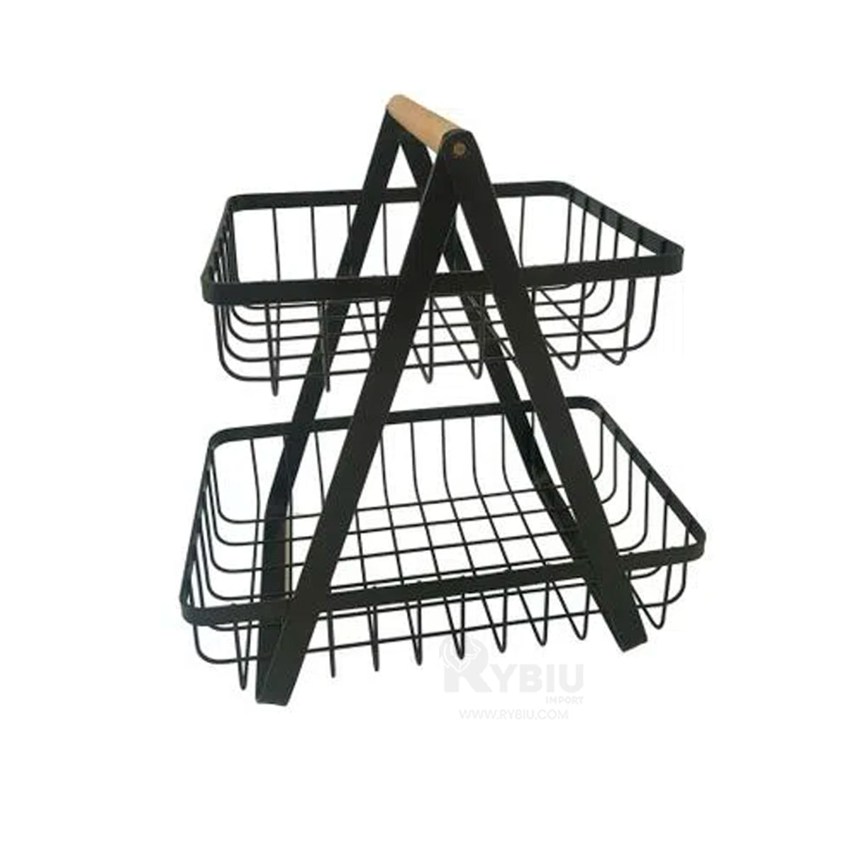 Frutero Centro De Mesa Premium Negro