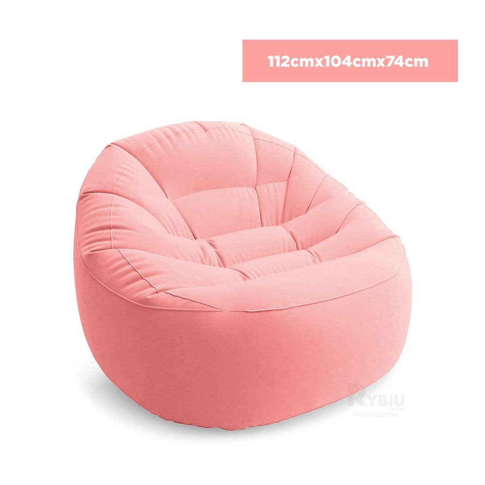 Circular Sofa Rosado Grande Puff - Promart