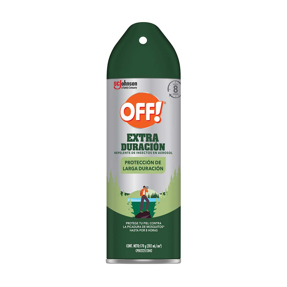 Repelente Off Aerosol extra duracion 170ml