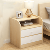 Velador Moderno Alba 2 Cajones