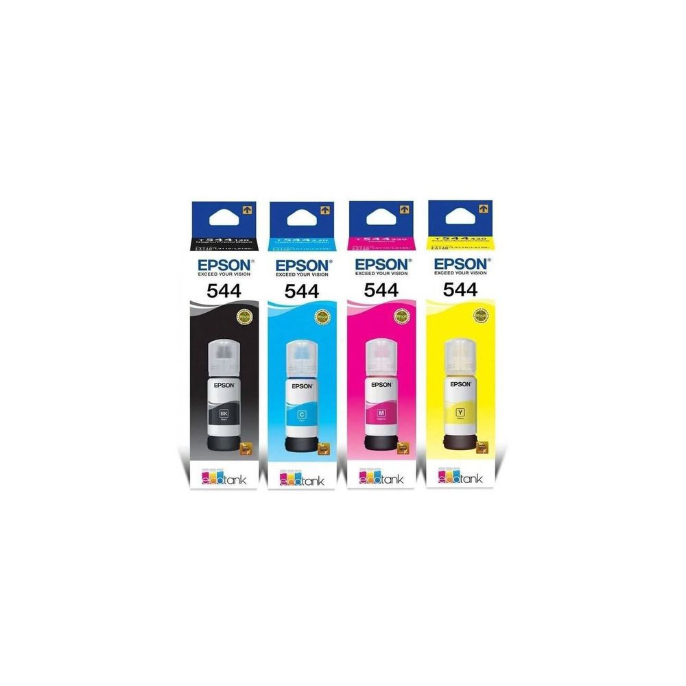 Pack Tinta 544 Epson Originales (4 Tintas) - Promart