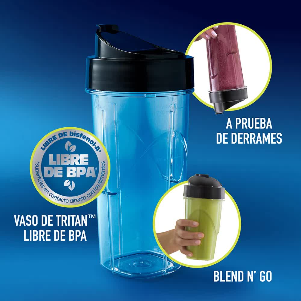 Vaso Licuadora Portátil Rosada - Promart