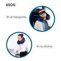 Cojín Cervical Memory Foam Dolor de Cuello Cervicalgia Viaje y Un Antifaz Relax de Regalo  Teraflex