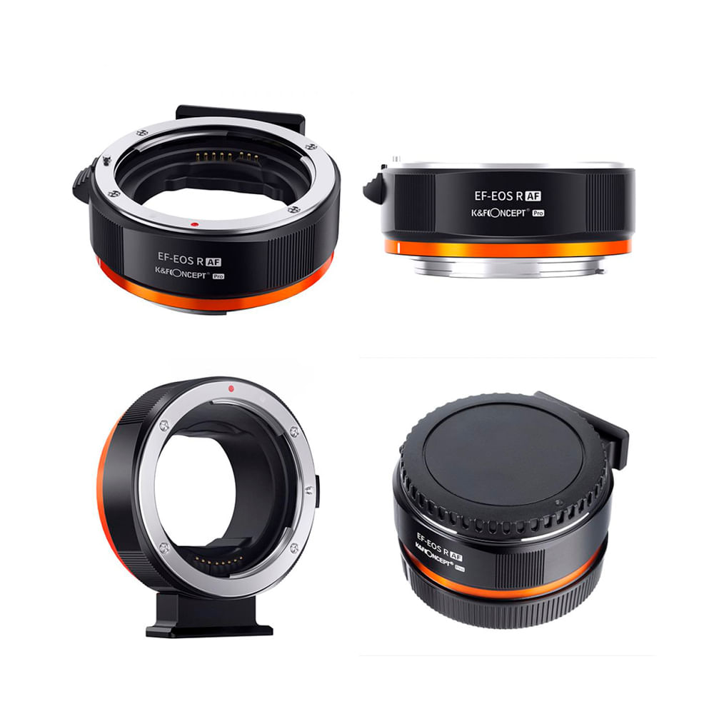 Adaptador Autofocus K&F Concept Objetivos EFEF-S para EOS R KF06.467