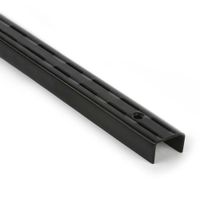 Pilar ranurado doble Negro 192 cm Ducasse