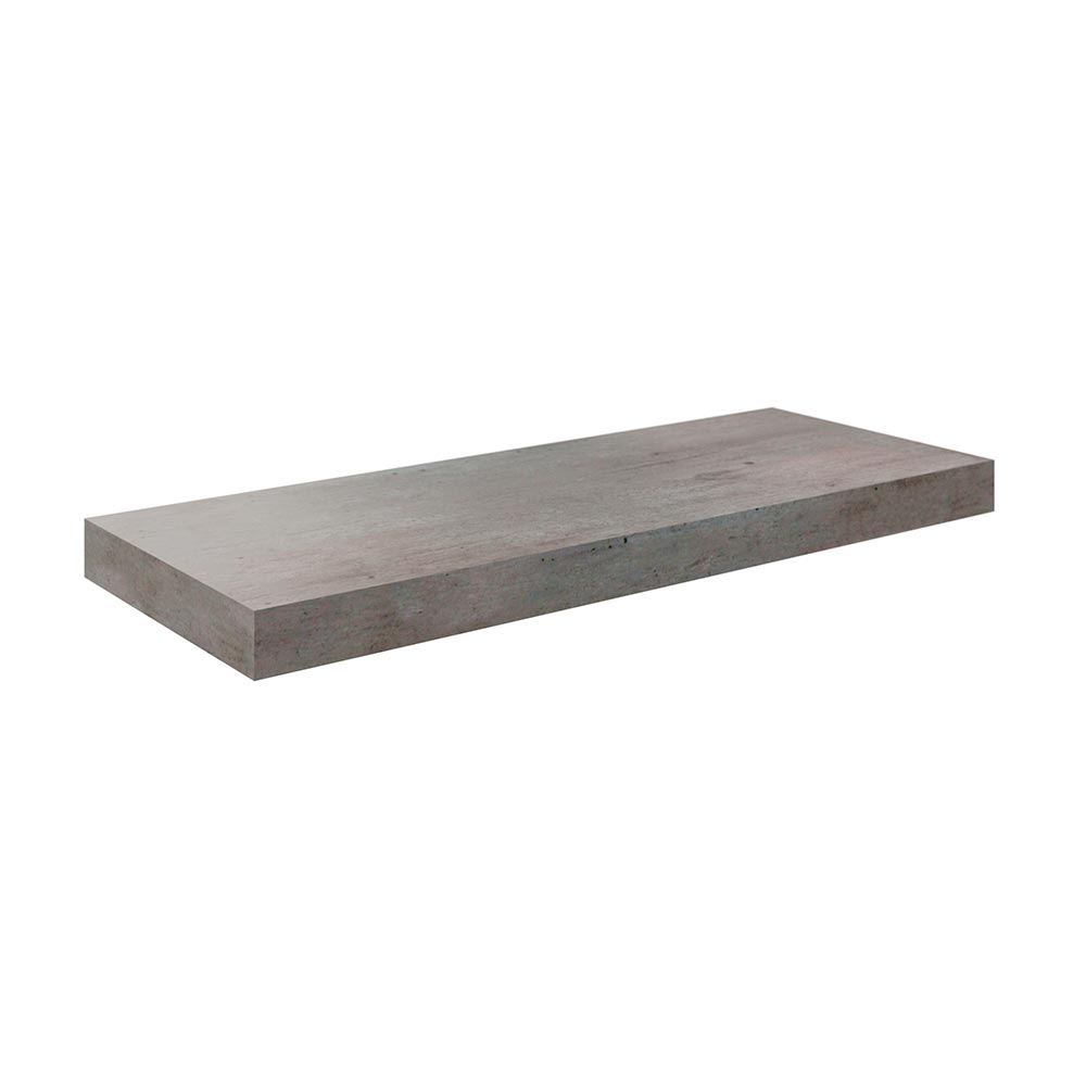 Repisa flotante 60x23.5 textura Cemento Spaceo