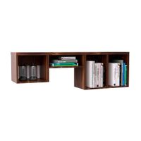 Repisa de Melamina Tuhome Modelo Wall 1B Habano