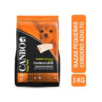 Comida para Perros Seca Canbo Súper Premium Adulto Razas Pequeñas 3 KG