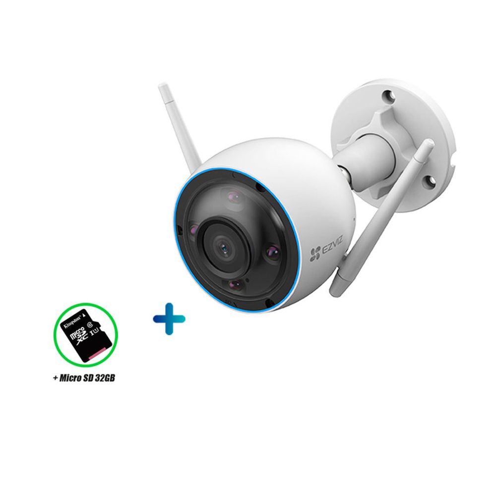 Camara Domo IP Exterior Wifi Inalambrica 4MP Sensor - Promart