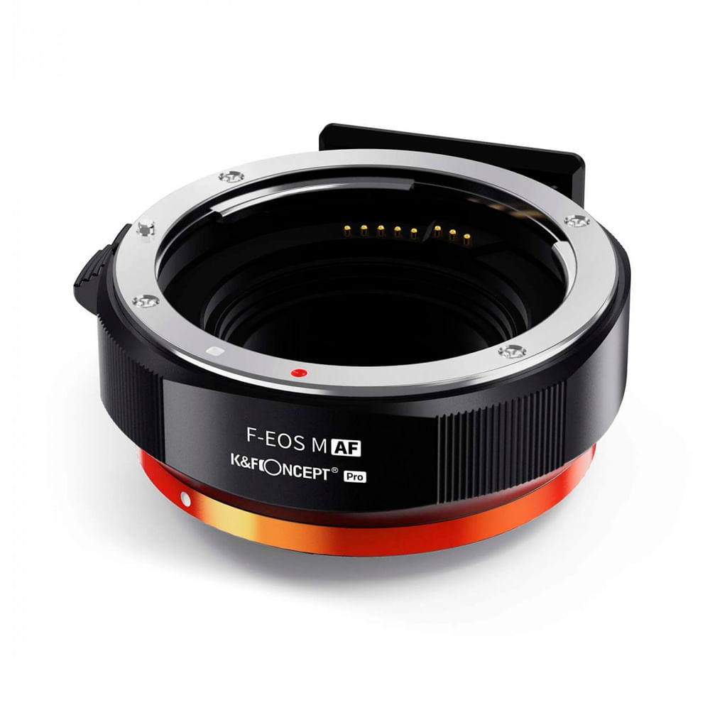 Adaptador Auto  K&F Concept Objetivos EFEF-S en mont Canon M  KF06.464