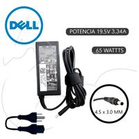 Cargador Dell Inspiron ( Punta Fina ) 19.5v 3.34 65w