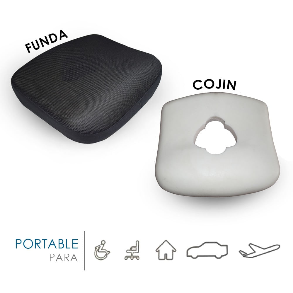 Asiento Dona Hemorroides Hemorroides Cojin Ortopedico Para