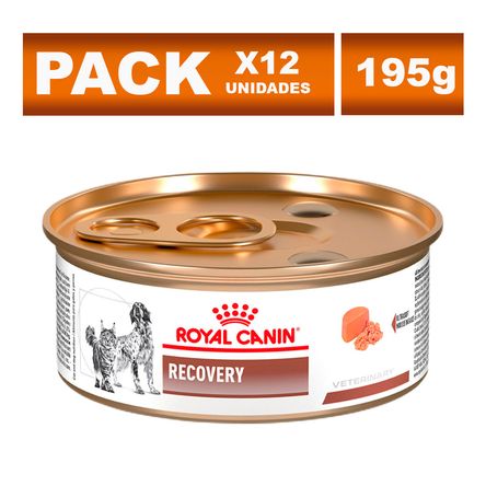 Comida Recuperación para Perros y Gatos Royal Canin Nutrientes 195g 12 Unidades