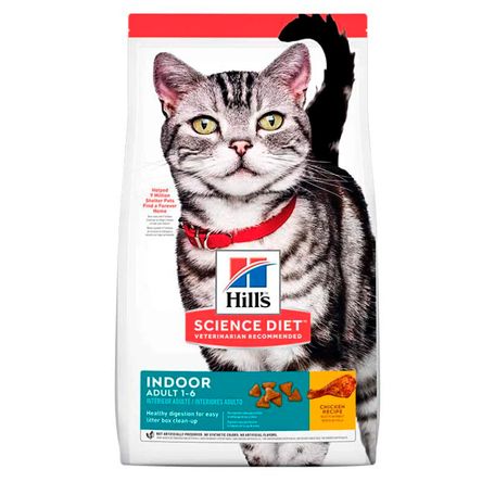 Comida de Gato Hill's Science Diet Adulto de Interiores 1.6kg HILLS