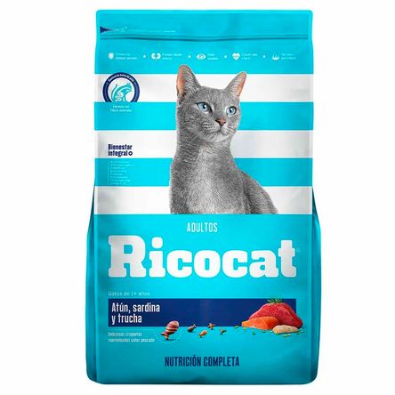 Comida para Gato Ricocat para adulto de Atún, Sardina y Trucha 15kg