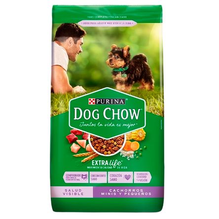 Comida para Cachorros Minis y Pequeños Purina Dog Chow Extra Life 21kg