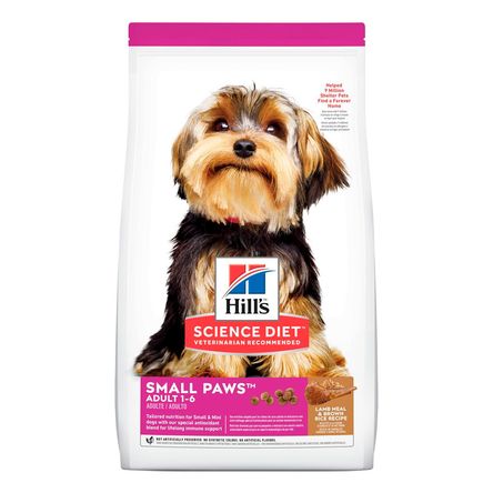 Comida para Perros Adultos Pequeños y Mini Hills Science Diet Sabor Cordero 2kg