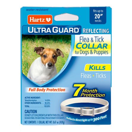 Collar Antipulgas para Perros Hartz Ultraguard Reflective +7meses