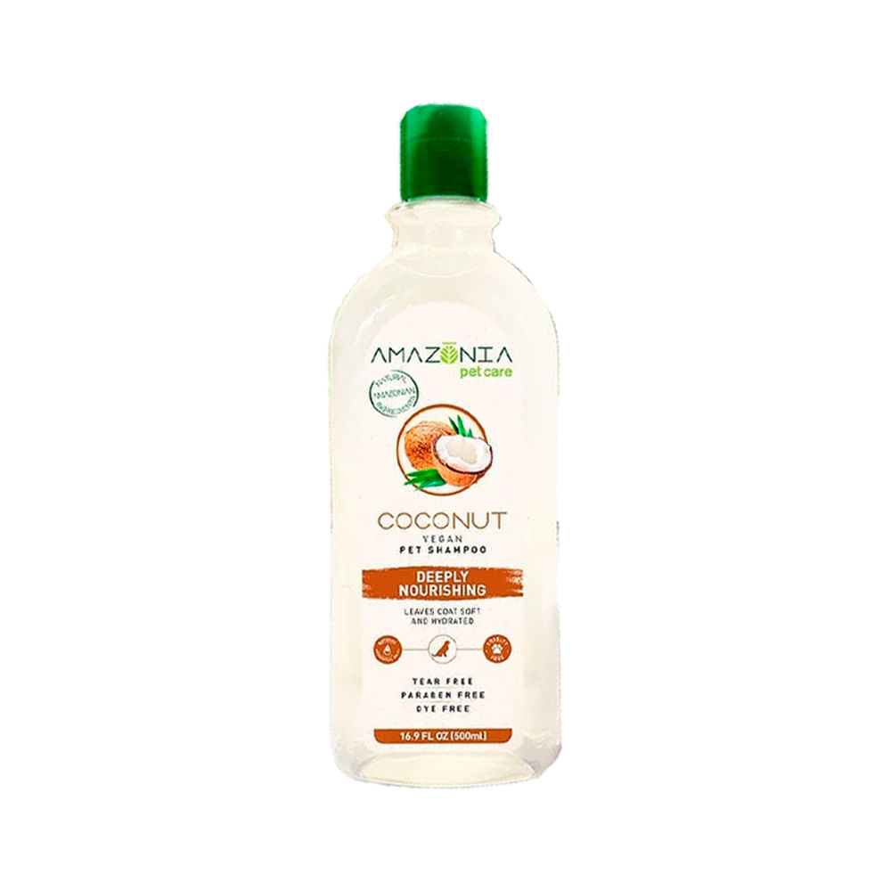 Shampoo Vegano Amazonia Pet Care Coconut 500ml Promart