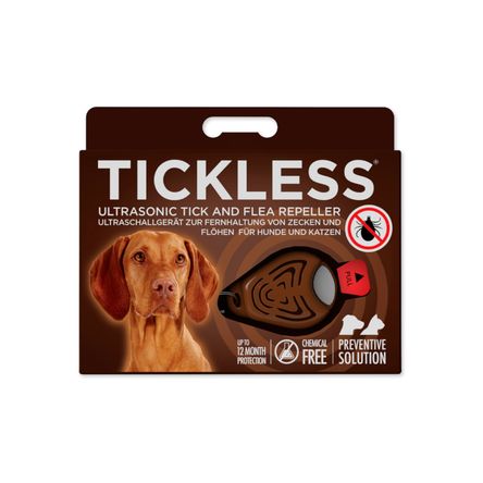 Antipulgas para Perros y Gatos Tickless Todas las Razas Marron 600g