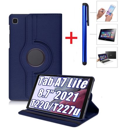 Funda Case Giratoria 360° + Lapiz Optico para Samsung Tab A7 Lite 8.7 Funda Case Giratoria 360° + Lapiz Optico para Samsung Tab A7 Lite 8.7