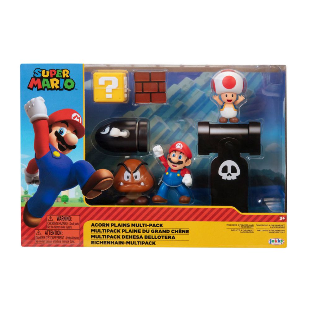 Figuras Mario Bros pack de 6 - Promart