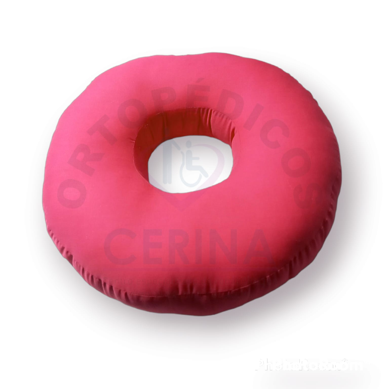 Rodete Ortopedico para Asiento Tamaño Jumbo sin Funda Rojo