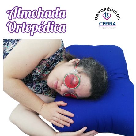 Almohada Ortopedica Antiestres Turqueza Promart