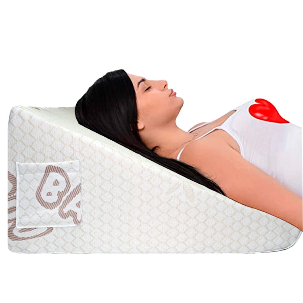 Almohada Cojín Antireflujo Bamboo Memory Foam  Teraflex  64x60x30cm
