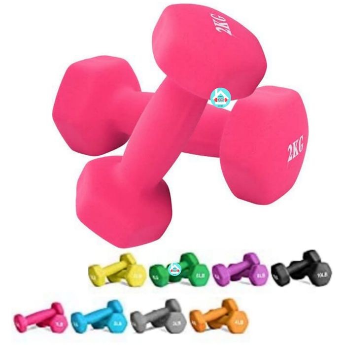 Mancuernas Plastificadas de 2kg Promart