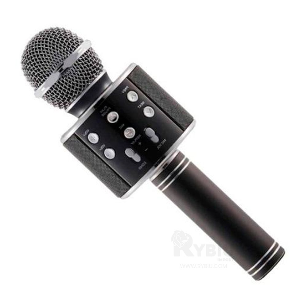 Micrófono para Fiesta Karaoke Negro Micrófono para Fiesta Karaoke Negro