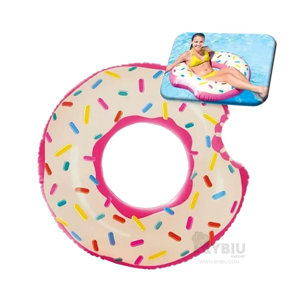 Salvavidas Inflable Flotador Rosquilla, Donut, Dona 107 cm Salvavidas Inflable Flotador Rosquilla, Donut, Dona 107 cm