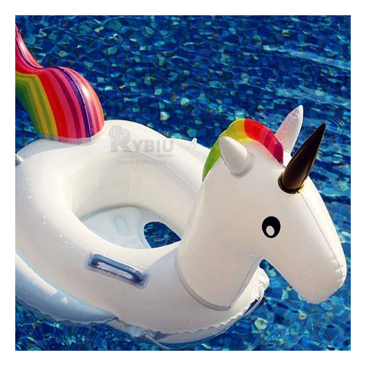 Flotador Inflable de Piscina de Unicornio