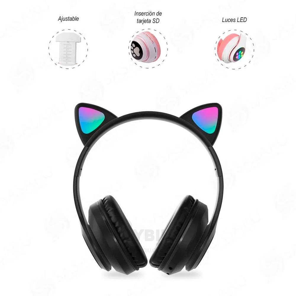 Inalambrico Bluetooth Audifono Color Negro Inalambrico Bluetooth Audifono Color Negro