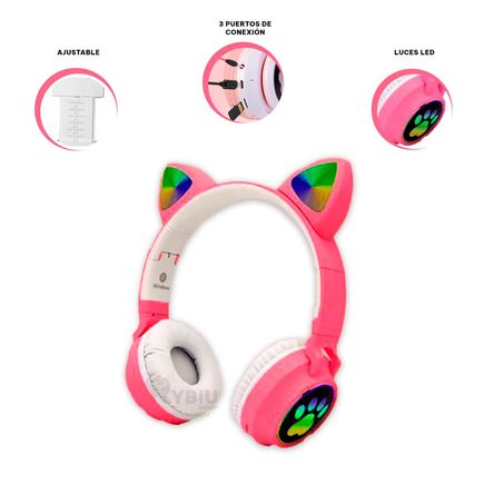 Audifono Diadema Bluetooth Color Fucsia Audifono Diadema Bluetooth Color Fucsia