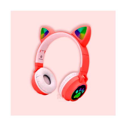 Audifono Cat Bluetooth Color Rojo Audifono Cat Bluetooth Color Rojo