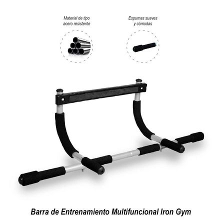Barra de Ejercicios Multifuncional Gym Acero Barra de Ejercicios Multifuncional Gym Acero