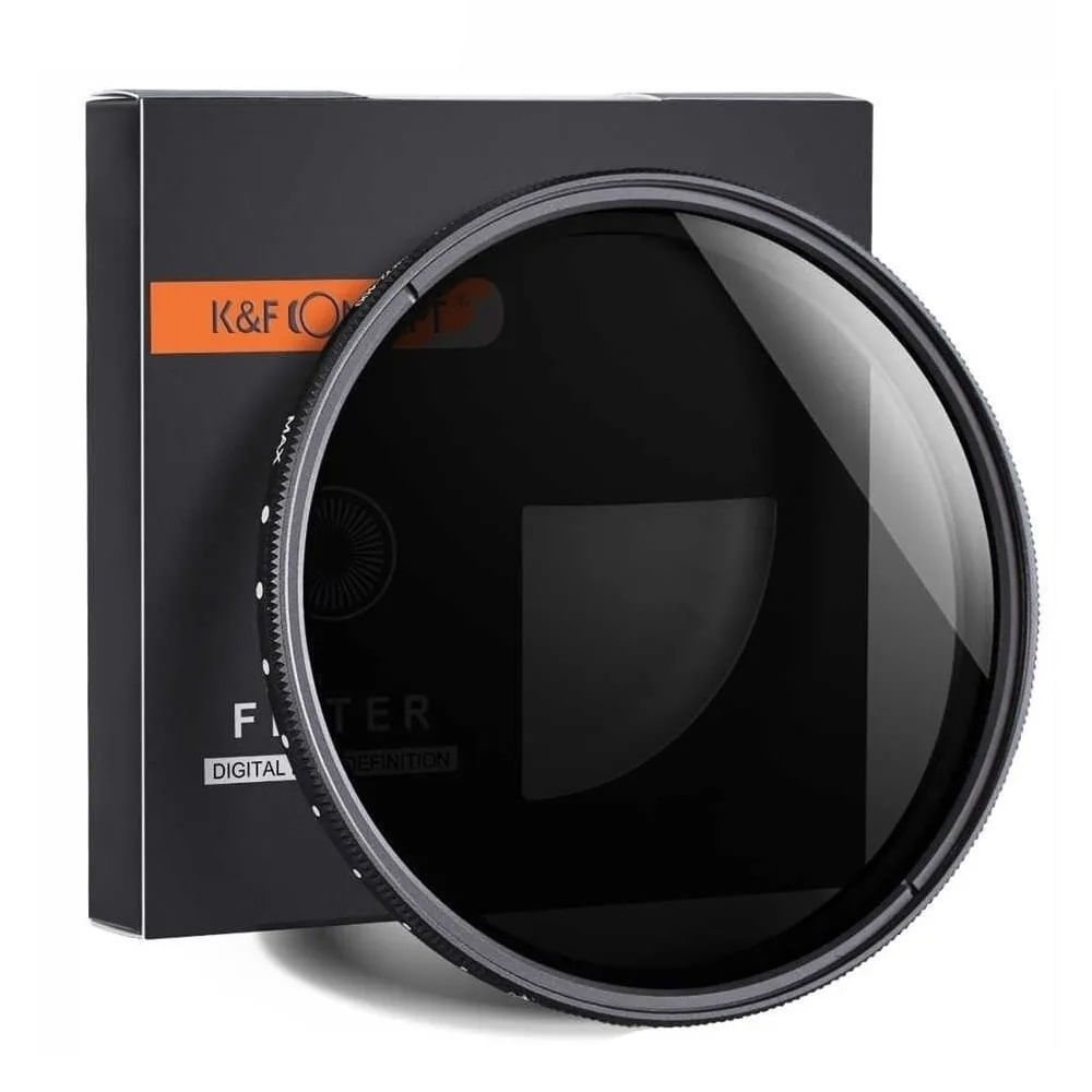 Filtro Nd Variable KyF Concept 62mm de 2-400 / 8 STOP
