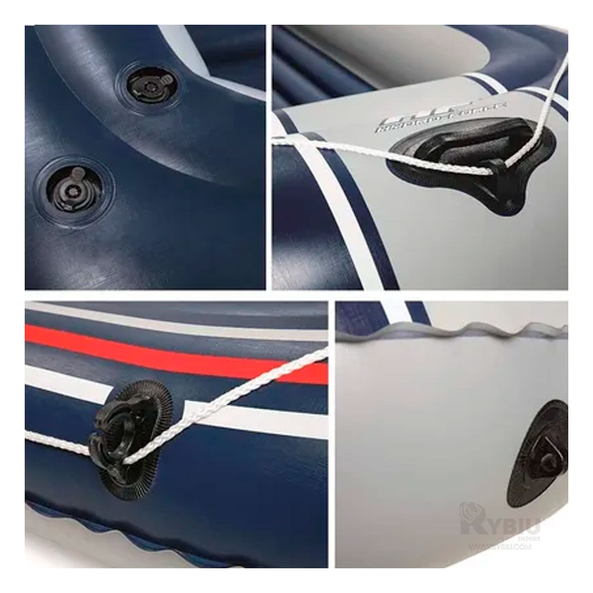 Bote Inflable Treck X3 Set Bestway 307 cm x 126 cm