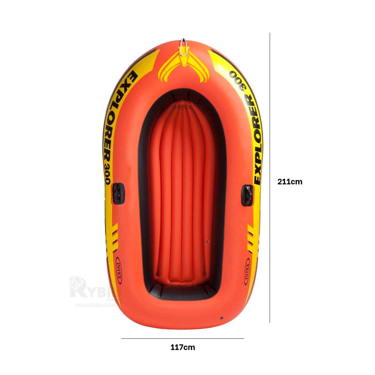 Bote Inflable Explorer 300 con Remos