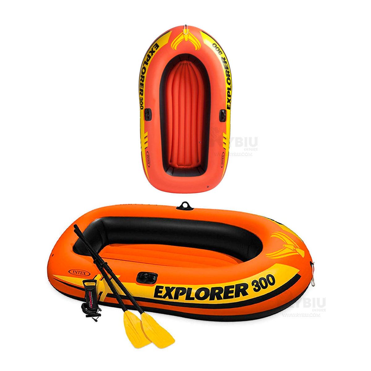 Bote Inflable con Remo Playas Rios