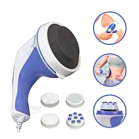 Masajeador Relaja Musculos Blanco Azul Masajeador Relaja Musculos Blanco Azul