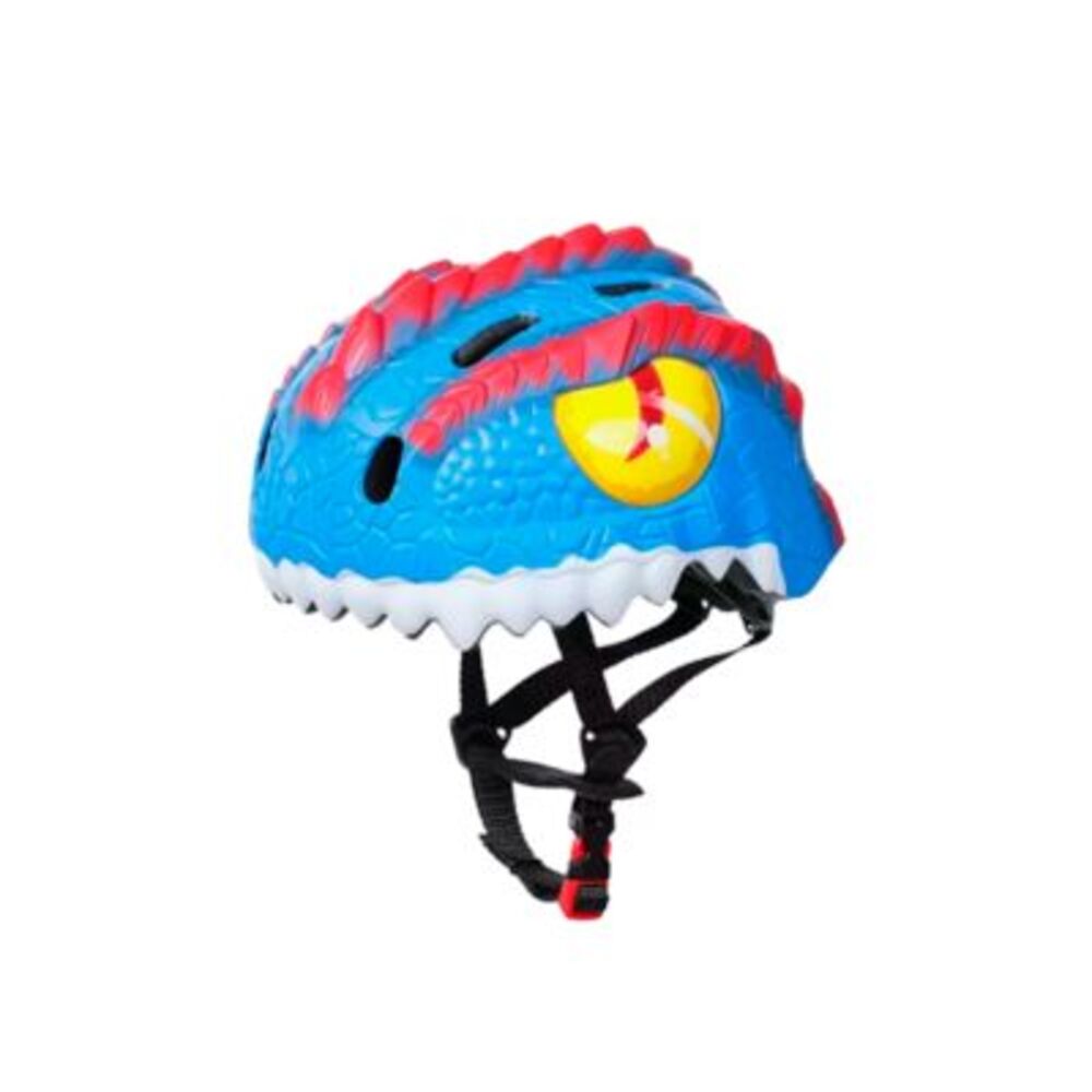 Casco de bicicleta Infantil Dinosaurio Azul