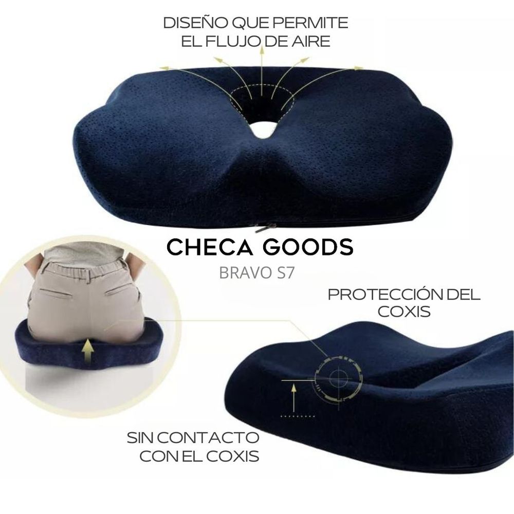 Cojin Tipo Dona Antihemorroides Original Checa Goods Bravo S7 Color ...