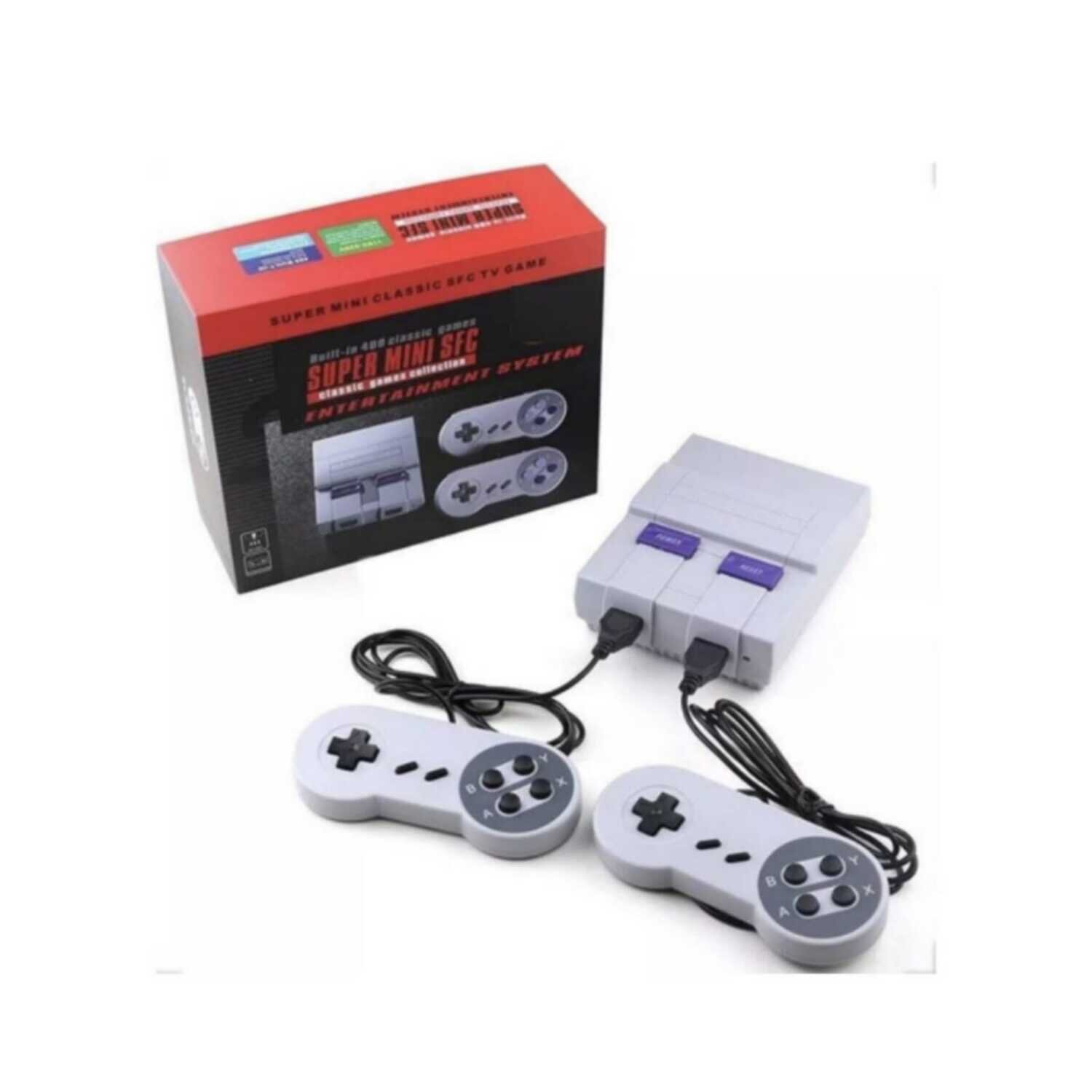 Consola Retro Super Mini SFC 620 Juegos Clásic