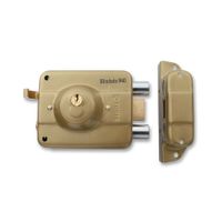 Cerradura de Sobreponer Forte Blindada 940 de Acero Bronce con Sistema de Seguridad Avanzado