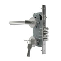 Cerradura de Embutir Forte 2 Golpes Acero Inoxidable 304