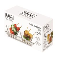 Juego de Bowls para Servir Libbey Just Tasting  (3 Piezas)